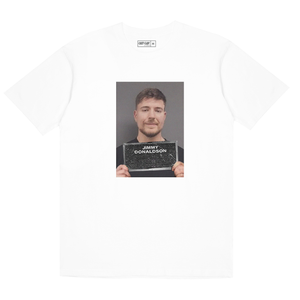 Mug Shot | White Tee